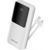 Vention 20 000 mAh Power Bank with Integrated USB-C and Lightning Cables 22.5 W White LED Display Ty Vention 20 000 mAh Power Bank with Integrated USB-C and Lightning Cables 22.5 W White LED Display Ty