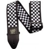 Ernie Ball Classic Jacquard Black & White Gitarový pás Ernie Ball Classic Jacquard Black & White Gitarový pás