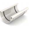 BRYZA Plastová žľabová spojka Ø 150 mm, biela RAL 9010 BRYZA Plastová žľabová spojka Ø 150 mm, biela RAL 9010