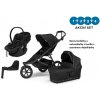 Thule Urban Glide 3 Black - MB + hlboká korba + ISOFIX Base Alfi + autosedačka Maple Thule Urban Glide 3 Black - MB + hlboká korba + ISOFIX Base Alfi + autosedačka Maple