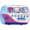 Curaprox Kids Travel fialový 1 zubná kefka + 2 medzizubné kefky + 10 ml zubná pasta melón + 1 nálepka darčeková sada Curaprox Kids Travel fialový 1 zubná kefka + 2 medzizubné kefky + 10 ml zubná pasta melón + 1 nálepka darčeková sada