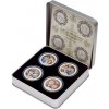 Česká mincovna Sada štyroch strieborných mincí Traja mušketieri stand 124,4 g Česká mincovna Sada štyroch strieborných mincí Traja mušketieri stand 124,4 g
