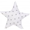 Dekoračný vankúš Hviezda, bielo-čierna Dekoračný vankúš Hviezda, bielo-čierna