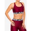 Športová podprsenka Under Armour HeatGear Authentics Mid Branded Bra - cardinal/white Športová podprsenka Under Armour HeatGear Authentics Mid Branded Bra - cardinal/white