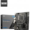 MIS MSI PRO H610M-G základná doska Intel H610 LGA 1700 micro ATX MIS MSI PRO H610M-G základná doska Intel H610 LGA 1700 micro ATX