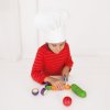 Bigjigs Toys kuchárska čapica a krájanie zeleniny Bigjigs Toys kuchárska čapica a krájanie zeleniny
