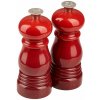 Le Creuset - mlynček na korenie a soľ, set 2 ks červený Le Creuset - mlynček na korenie a soľ, set 2 ks červený