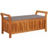 Záhradná lavica s úložným priestorom Dekorhome Záhradná lavica s úložným priestorom Dekorhome