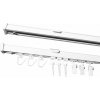 Stropná hliníková koľajnica SMART - dvojradová Dĺžka: 540cm, Typ príslušenstva: Bežec na šnúrke každé 8cm + Francúzsky háčik Stropná hliníková koľajnica SMART - dvojradová Dĺžka: 540cm, Typ príslušenstva: Bežec na šnúrke každé 8cm + Francúzsky háčik
