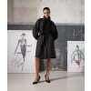 Karl Lagerfeld Huns Pick Kl Necktie Dress čierna