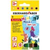 EBERHARD FABER Pastelky MiniMaxi Jumbo 3 in1 Set 6-farebné EBERHARD FABER Pastelky MiniMaxi Jumbo 3 in1 Set 6-farebné