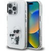 Karl Lagerfeld – IML Aquarelle Karl & Choupette pevné puzdro pre iPhone 16 Pro – biele Karl Lagerfeld – IML Aquarelle Karl & Choupette pevné puzdro pre iPhone 16 Pro – biele