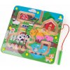 Bigjigs Toys Magnetické bludisko Farma Bigjigs Toys Magnetické bludisko Farma