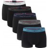 TOMMY HILFIGER - boxerky 5PACK eco friendly signature cotton essentials black / dark pulse waist-L (89-100 cm) TOMMY HILFIGER - boxerky 5PACK eco friendly signature cotton essentials black / dark pulse waist-L (89-100 cm)