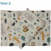 Richelieu Obliečka do postieľky -vankúšik 45x65, perinka 90x130 Vzor: Vzor 2 Richelieu Obliečka do postieľky -vankúšik 45x65, perinka 90x130 Vzor: Vzor 2