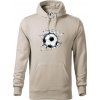 Futbalová lopta v triku - Mikina pánska Cape s kapucňou - L ( Ľadovo sivá ) Futbalová lopta v triku - Mikina pánska Cape s kapucňou - L ( Ľadovo sivá )