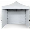 Nožnicový párty stan 4×4 m ALU Premium – 4 plné bočnice farba Biela Nožnicový párty stan 4×4 m ALU Premium – 4 plné bočnice farba Biela