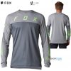 Fox Defend Cekt LS light grey, bledo šedá, M Fox Defend Cekt LS light grey, bledo šedá, M