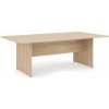 Rokovací stôl BASIC, 220x76x120cm, agát svetlý Rokovací stôl BASIC, 220x76x120cm, agát svetlý