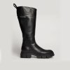 Karl Lagerfeld dámska vysoká obuv Aria Riding Boot Hi Kl43290-000 čierna