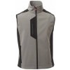 PAYPER CORK S00360-P114 / Pánska softshellová dvojfarebná vesta - smoke/black L PAYPER CORK S00360-P114 / Pánska softshellová dvojfarebná vesta - smoke/black L