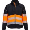 Reflexná Softshell bunda (Trieda 1) 4XL Oranžová / čierna Reflexná Softshell bunda (Trieda 1) 4XL Oranžová / čierna