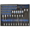 Sada TORX hlavíc a bitov 102-dielna, rozmer 51 x 39 cm, GEKO Sada TORX hlavíc a bitov 102-dielna, rozmer 51 x 39 cm, GEKO
