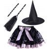 ZA4806 CY Halloweensky kostým Čarodejnica 3-6 rokov Čierna ZA4806 CY Halloweensky kostým Čarodejnica 3-6 rokov Čierna
