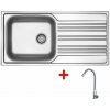 Sinks STAR 1000 XXL + ELASTA nerez/šedá Sinks STAR 1000 XXL + ELASTA nerez/šedá