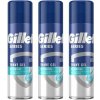 Gillette Series gél na holenie Moisturizing 3x200 ml Gillette Series gél na holenie Moisturizing 3x200 ml