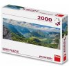 Puzzle Dino Pohled na Alpy panoramic (8590878562110) Puzzle Dino Pohled na Alpy panoramic (8590878562110)