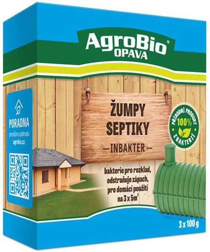 AgroBio kouzlo přírody žumpy a septiky 3 x 100 g