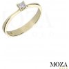 MOZA gold Zásnubný prsteň MG1251 Veľkosť: 55, Farba Zlata: žlté Au MOZA gold Zásnubný prsteň MG1251 Veľkosť: 55, Farba Zlata: žlté Au
