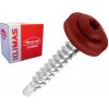 Klimas Wkret-Met RAL 3009 4,8x35mm - 250ks - Skrutky farmárske strešné TORX, farba: hrdzavá červená, WDD Klimas Wkret-Met RAL 3009 4,8x35mm - 250ks - Skrutky farmárske strešné TORX, farba: hrdzavá červená, WDD
