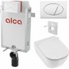 Sada Alcadrain montáž na stenu, toaleta Mio, sedadlo s tlačidlom, biela M70 KAE135 1 set Sada Alcadrain montáž na stenu, toaleta Mio, sedadlo s tlačidlom, biela M70 KAE135 1 set
