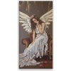 Obraz na plátne - Vyčerpaný anjel - 40x80 cm - výroba CZ Obraz na plátne - Vyčerpaný anjel - 40x80 cm - výroba CZ