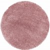 Ružový okrúhly koberec ø 160 cm Fluffy – Ayyildiz Carpets Ružový okrúhly koberec ø 160 cm Fluffy – Ayyildiz Carpets