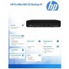 HP Mini Pro 260 G9 i5-1335U 16GB DDR4 SSD512 IrisXe W11Pro 3Y OnSite HP Mini Pro 260 G9 i5-1335U 16GB DDR4 SSD512 IrisXe W11Pro 3Y OnSite