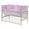 Dětská postýlka s kompletní výbavou Scarlett 120 x 60 cm - Mráček - růžová Dětská postýlka s kompletní výbavou Scarlett 120 x 60 cm - Mráček - růžová