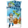 Modré bavlnené detské obliečky na jednolôžko/predĺžené 140x220 cm Knight – Good Morning Modré bavlnené detské obliečky na jednolôžko/predĺžené 140x220 cm Knight – Good Morning