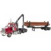 Metal Earth Luxusná oceľová stavebnica Western Star 4900 Log Truck s návěsem Metal Earth Luxusná oceľová stavebnica Western Star 4900 Log Truck s návěsem