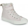 Converse Členkové tenisky CHUCK TAYLOR ALL STAR LEATHER SHERPA EASY-ON Ružová Converse Členkové tenisky CHUCK TAYLOR ALL STAR LEATHER SHERPA EASY-ON Ružová