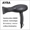 Fén Ayra Hair Dryer Black Chrome Fén Ayra Hair Dryer Black Chrome