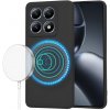 Techsuit SoftFlex MagSafe puzdro pre Xiaomi 14T Pro – čierne Black