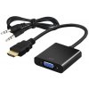 Adaptér HDMI (M) na VGA (F) s audio Adaptér HDMI (M) na VGA (F) s audio