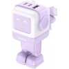 UGREEN Nexode RG RobotGaN rýchlonabíjací adaptér s portami 2x USB-C / USB-A - 65W - fialový 6941876232918 - možnosť vrátiť tovar ZADARMO do 30tich dní UGREEN Nexode RG RobotGaN rýchlonabíjací adaptér s portami 2x USB-C / USB-A - 65W - fialový 6941876232918 - možnosť vrátiť tovar ZADARMO do 30tich dní