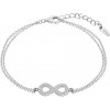 Lotus Silver Nežný strieborný náramok so zirkónmi Nekonečno LP1859-2 / 1 Lotus Silver Nežný strieborný náramok so zirkónmi Nekonečno LP1859-2 / 1
