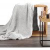 Design 91 DEKA Z MIKROFLANELU CARO 200X220 CM STRIEBORNÁ Design 91 DEKA Z MIKROFLANELU CARO 200X220 CM STRIEBORNÁ