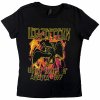 Led Zeppelin - Black Flames (Black) (dámske tričko) XX-Large Led Zeppelin - Black Flames (Black) (dámske tričko) XX-Large
