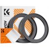 K&F Step Up Filter Ring 67-82mm*2pcs,+Vacuum Cleaning Cloth*1 K&F Concept K&F Step Up Filter Ring 67-82mm*2pcs,+Vacuum Cleaning Cloth*1 K&F Concept